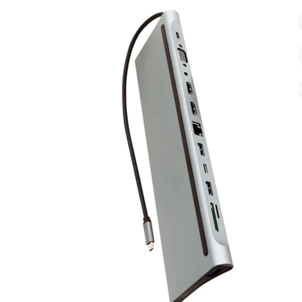 Helix 12-in-1 Usb-c 100-watt Pd Docking Hub Station With Dual 4k Hdmi Warranty